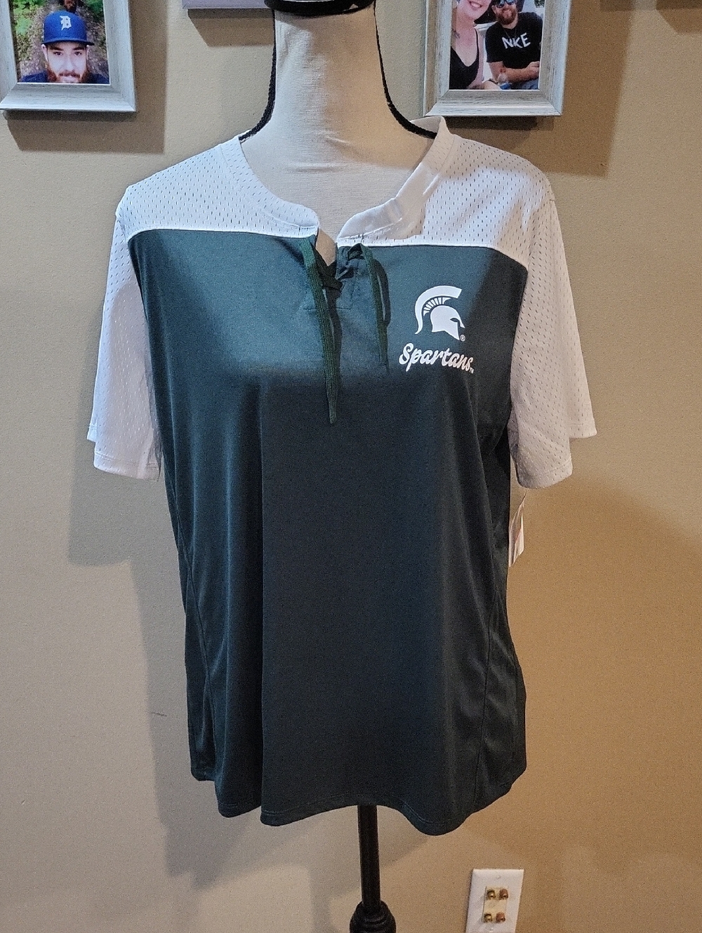 CSA Michigan State Spartans Jersey Shirt